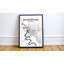 'Baton Rouge City Map' Graphic Art Print Poster in Ink/White-24705693