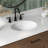 Thornaby 54'' Solid Wood Single Bathroom Vanity with 1.5'' White Quartz Top Sink-1410821456-1413635548