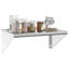 Annakate Stainless Steel Bracket Shelf-353560136