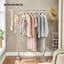 Adjustable Rolling Clothing Rack