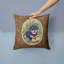 Coussin intérieur/extérieur brun rottweiler