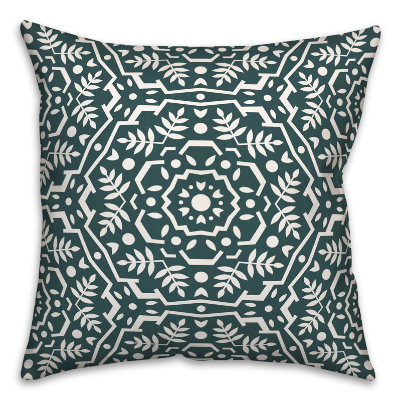 Floral Throw Pillow