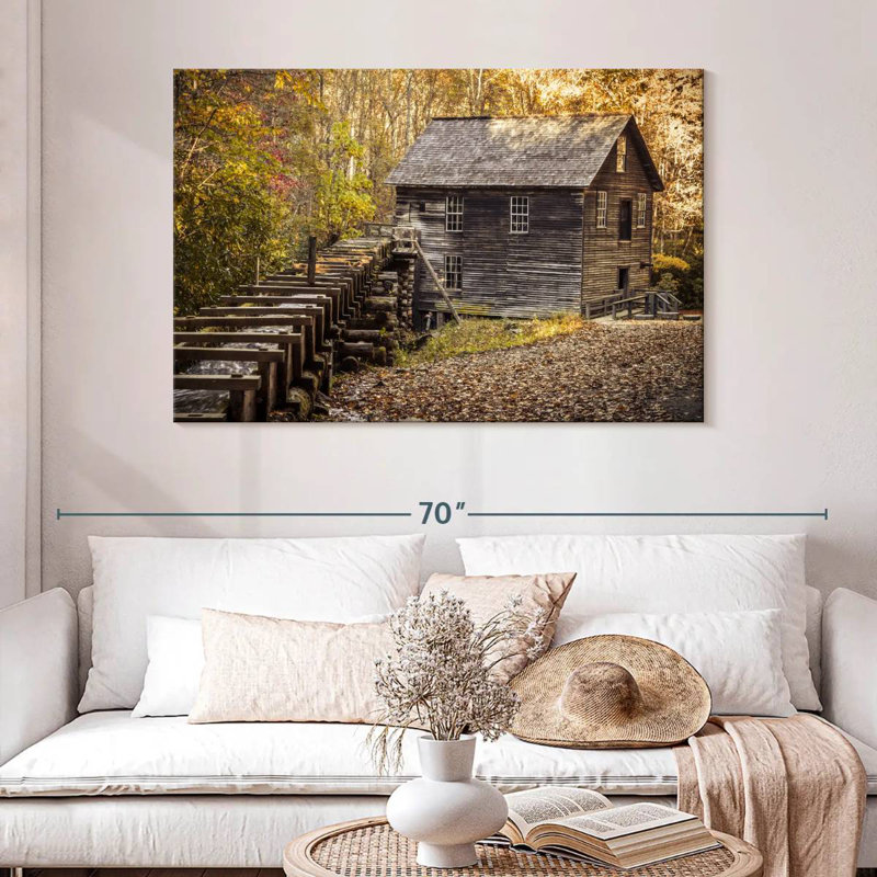 Lilie Historic Mingus Mill, 32" H x 48" W
