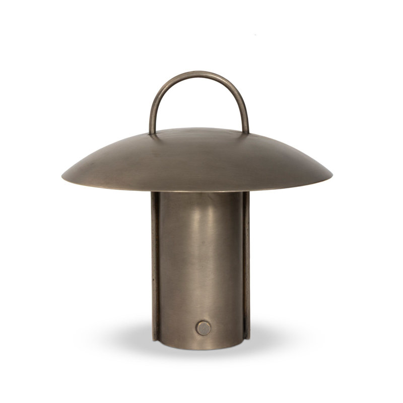 Kivo Table Lamp, Antique Nickel