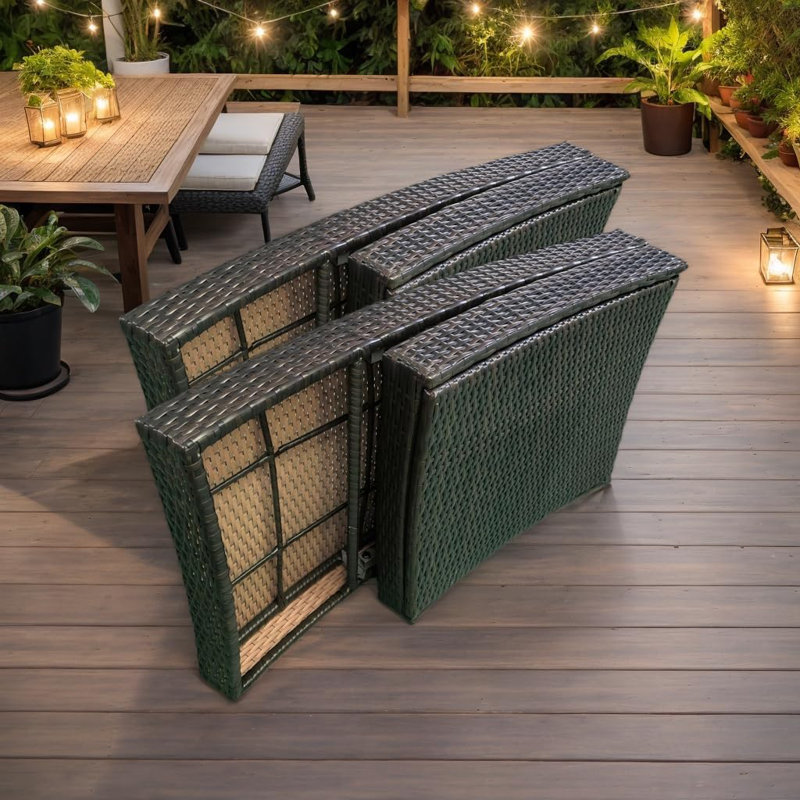 Ensemble de 2 chaises pliantes pour patio
