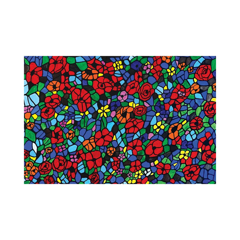 Flower Medley by Rachel Olynuk - Gallery-Wrapped Canvas Giclée on Canvas, Canvas, 30.48 cm H x 45.72 cm W
