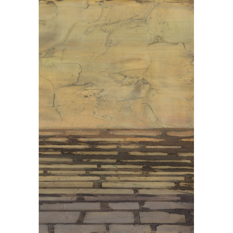 Foundation II by Jennifer Goldberger - Wrapped Canvas Painting, 46cm H x 30cm W