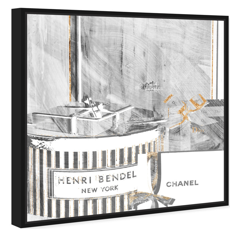 Fashion and Glam Dream Boxes - Impression graphique, Cadre noir, H 24 po x l 24 po