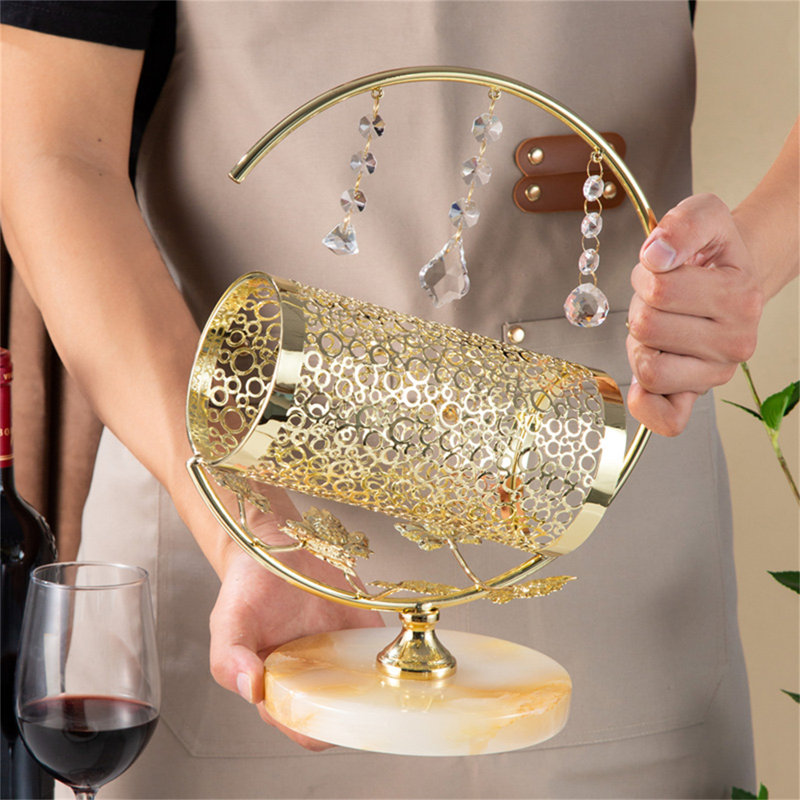 Support à vin créatif, 2 pièces
