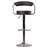 Cynthiana Swivel Upholstered Adjustable Height Counter Stool with Metal Frame