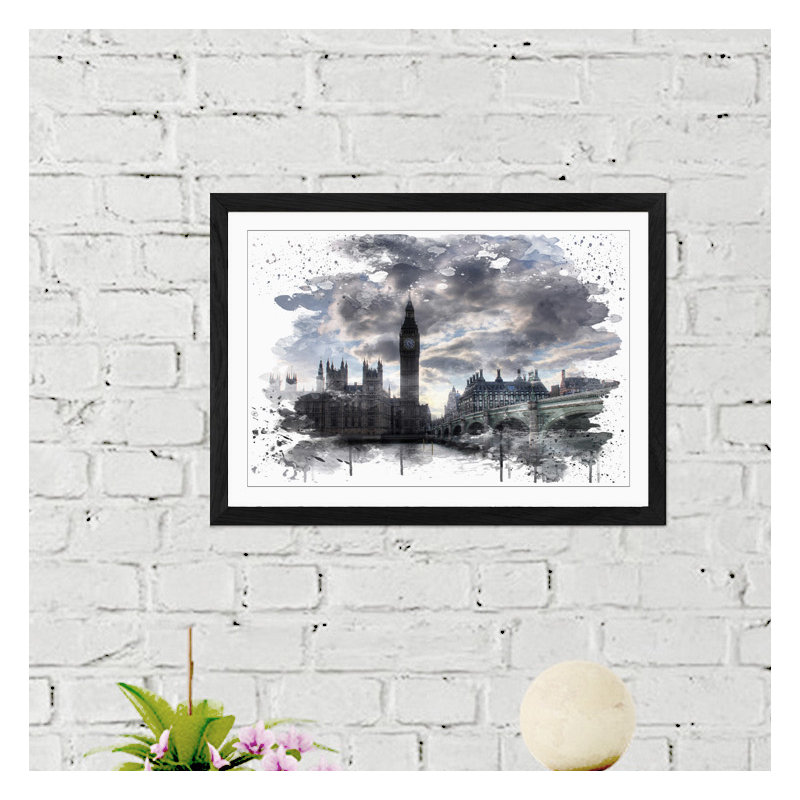 Print, 45cm H x 62cm W, Framed Picture