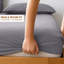 40cm Extra Deep Fitted Sheet - Luxury Microfiber Deep Pocket Bed Sheet Secure Fit-121863316-121863307