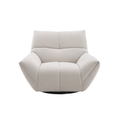 Fauteuil pivotant Atlas gris clair