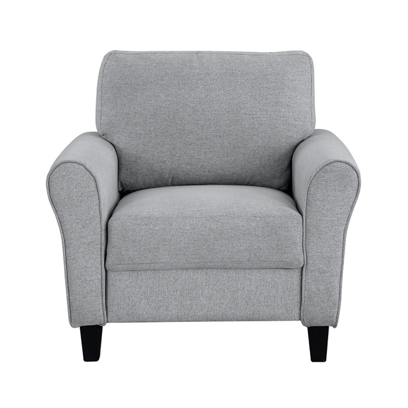 Chaise Cibis, Polyester gris foncé