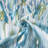Ikat Drops Shower Curtain Teal Single 72x72
