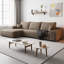 Canapé modulaire en L de Boneless-6052823