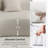 Chenille Boneless Curved Sofa, Left-right Symmetrical Design, Luxurious 4-seater Living Room Sofa-1504631848