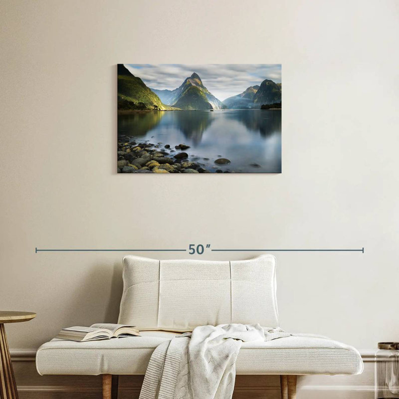 Ravi Mitre Peak à Milford Sound, H 20 po x l 30 po