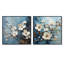 Dogwood Charm Beauty - Ensemble de 2 collages carrés Dogwood-178389100-178389095