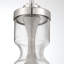 Luminaire suspendu en nickel 1 lumière Mistero-72563946