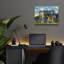  «Belgique Drehance Dinant Walzin Castle» par Pierre Gavidia, art mural en verre acrylique, 16 po x 12 po