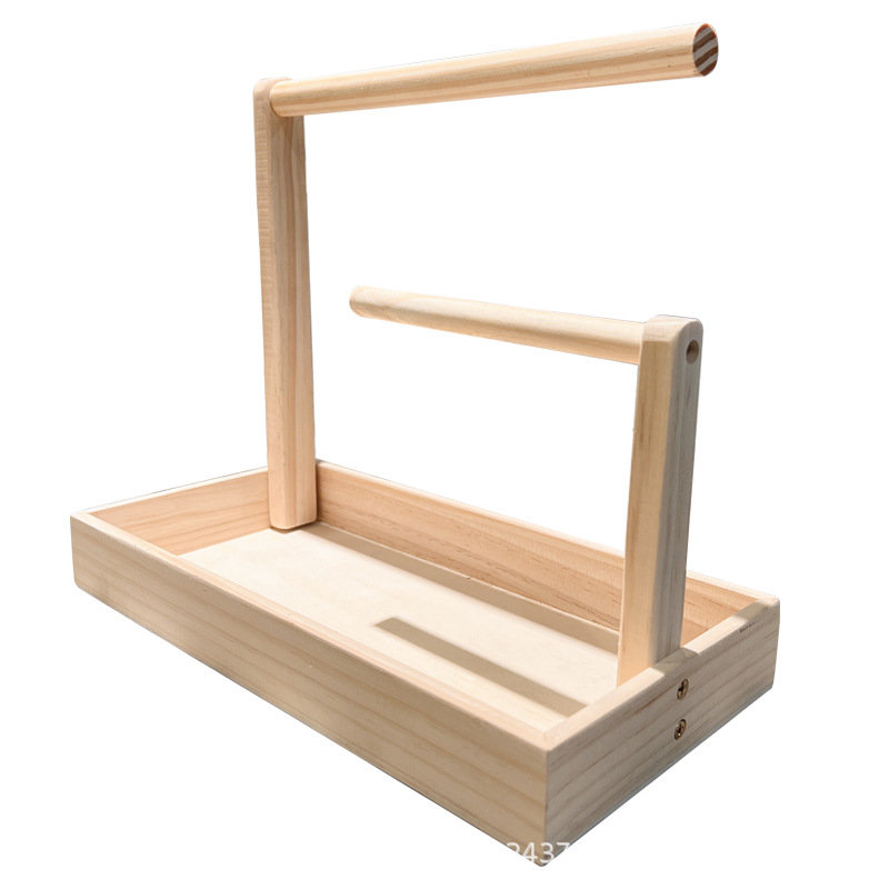 Présentoir à bijoux en bois 2Tier