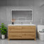 Meuble-lavabo simple 59,06 po avec plateau en acrylique Bethalto-804459951