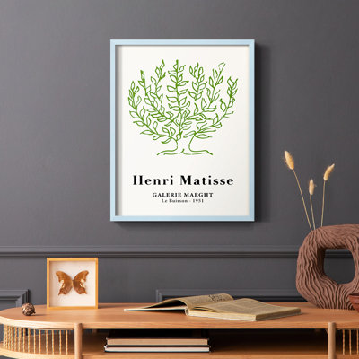 Matisse CXV Framed Print - Solid Wood