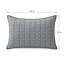 Ensemble de housses de coussin en coton imprimé floral bleu Kunj 20" x 26"-130726809-133726240