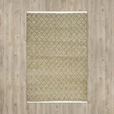 Bryent Flat Weave Cotton Geometric Rug