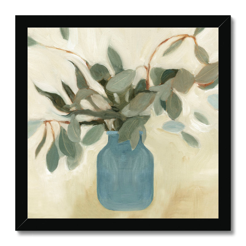 Arrangement II by Emma Scarvey - Painting, Black Framed Paper Print, 34cm H x 34cm W