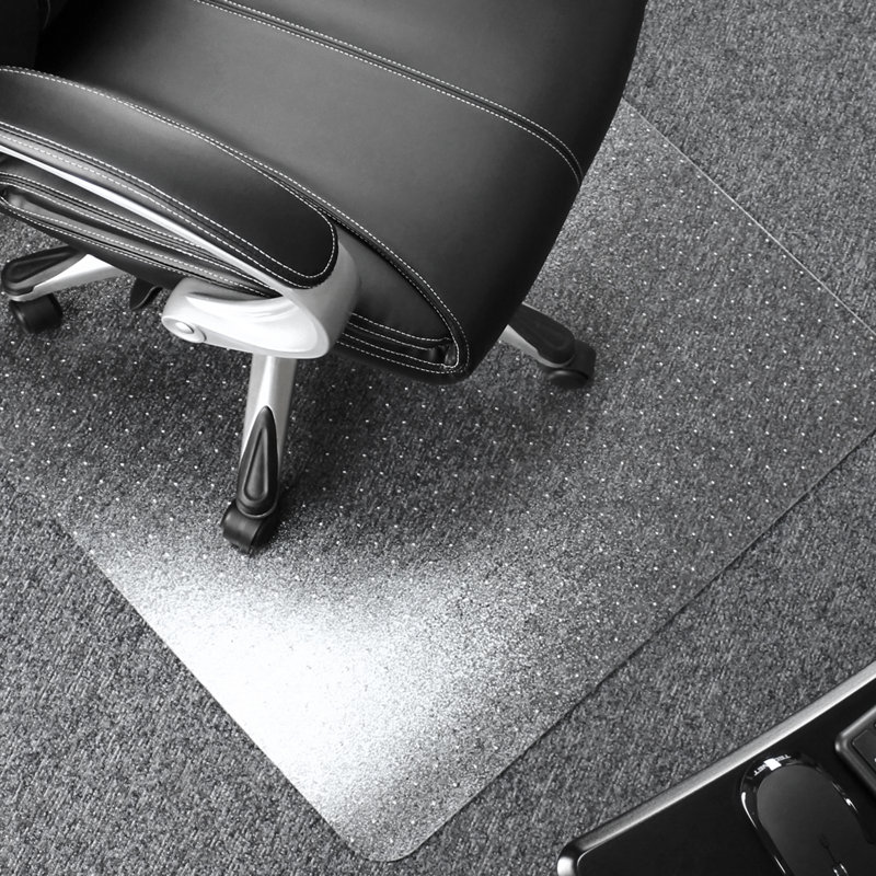 Ultimat Polycarbonate Rectangular Chair Mat for Carpets up to 12mm, 89cm W x 119cm D