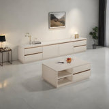 Ensemble de table basse et meuble télé Modern Minimalist