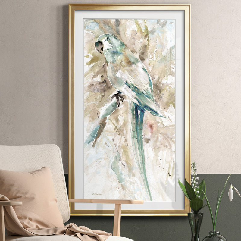 Morning In Rio II - peinture encadrée, H 10,5 po x l 18,5 po x P 1,5 po, Doré