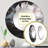 Wisen Metal Round Mirror