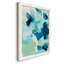 «Teal Composition II», reproduction d'un seul cadre photo sur toile-88378966-88378965