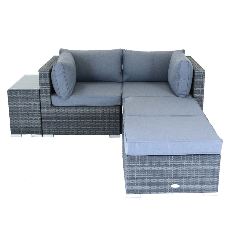 Napoli 4 Seater Rattan Sofa Set