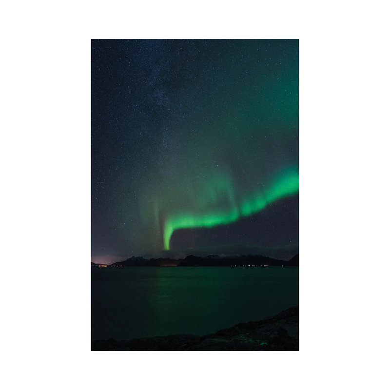 Heavenly Sign by Fabian Fortmann - Wrapped Canvas Print, 20.32 cm H x 30.48 cm W