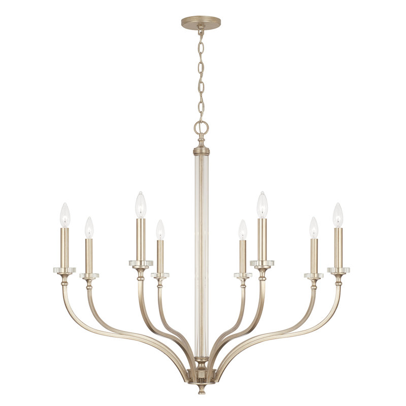 8 - Light Dimmable Classic / Traditional Chandelier