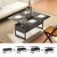Table basse Susie 4-en-1 avec rangement, table basse multi-fonctions pour le salon-401357239
