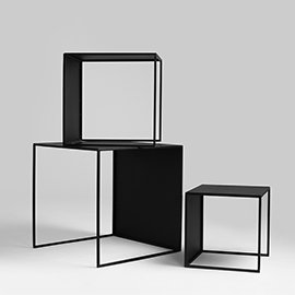 Elle Frame Coffee Table, Black