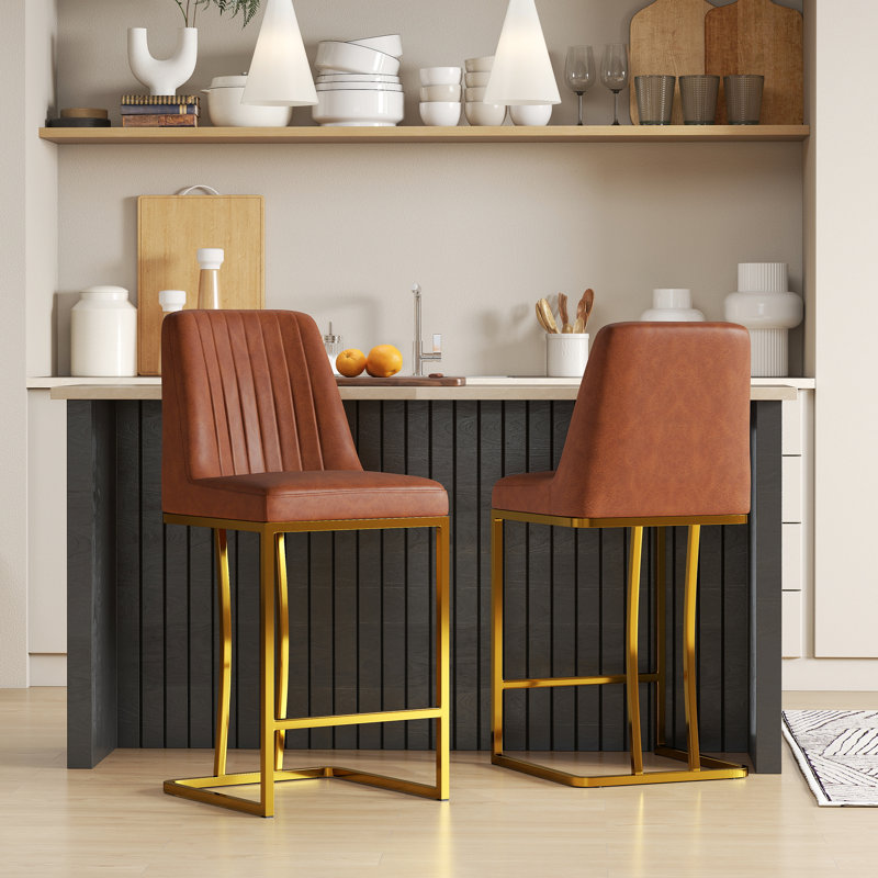 Tabouret de comptoir 25 po Branchville, Brun