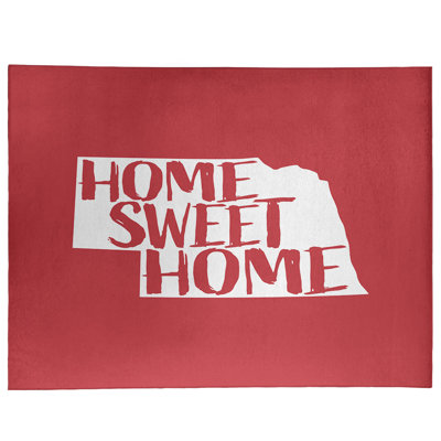 Tapis en poly-chenille nebraska à la maison