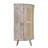 Tv Console With Cane Doors