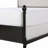 Fawnda Metal Four Poster Bed with Upholstered Headboard-993565699