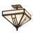 Taren Glass Semi Flush Mount
