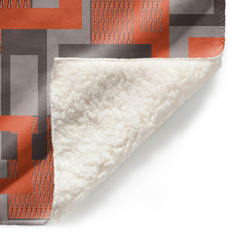 Hand Woven Throw Blanket, 68" W x 80" L