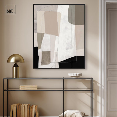 Décoration murale moderne sur toile Neutral Forms II 