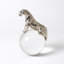 Jaguar on Crystal Sphere-64095200