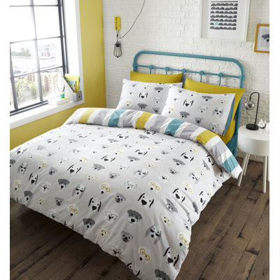Cool Dogs Duvet Cover Set